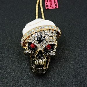 🎃 Skull Rhinestone Necklace 🎃
